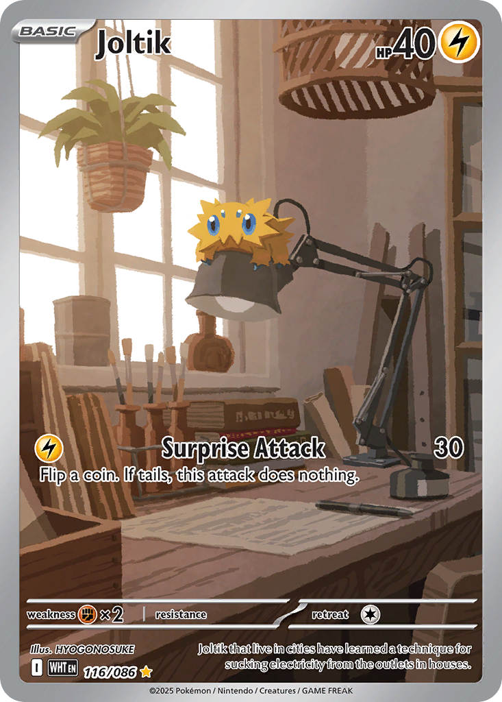 Joltik — illustrated card