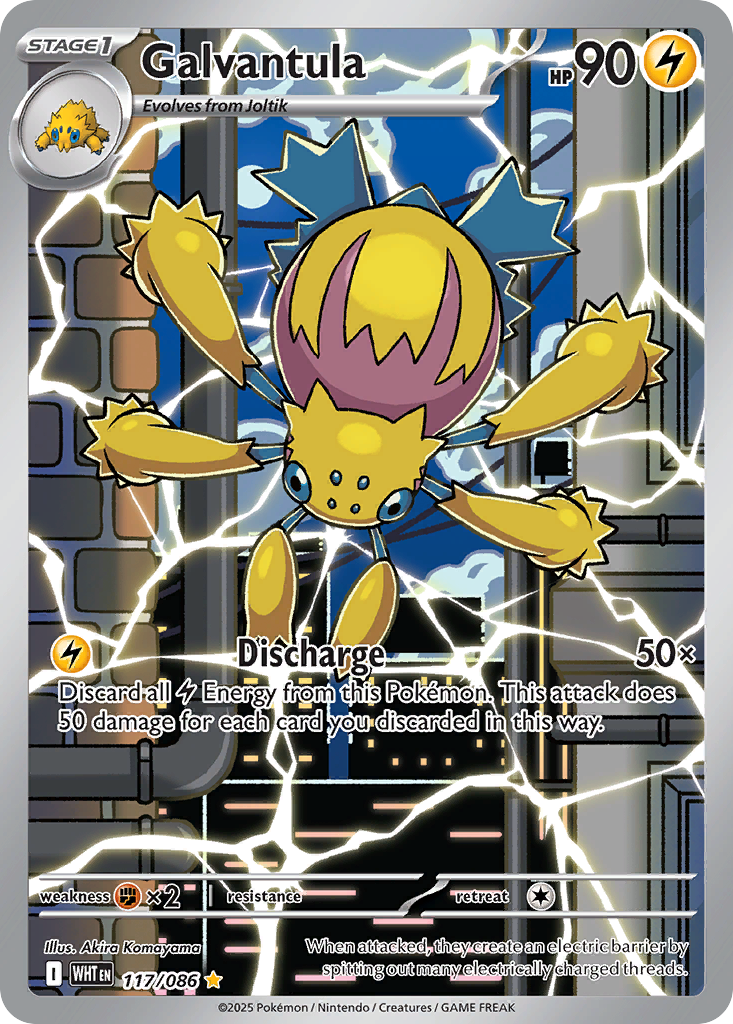 Galvantula — illustrated card