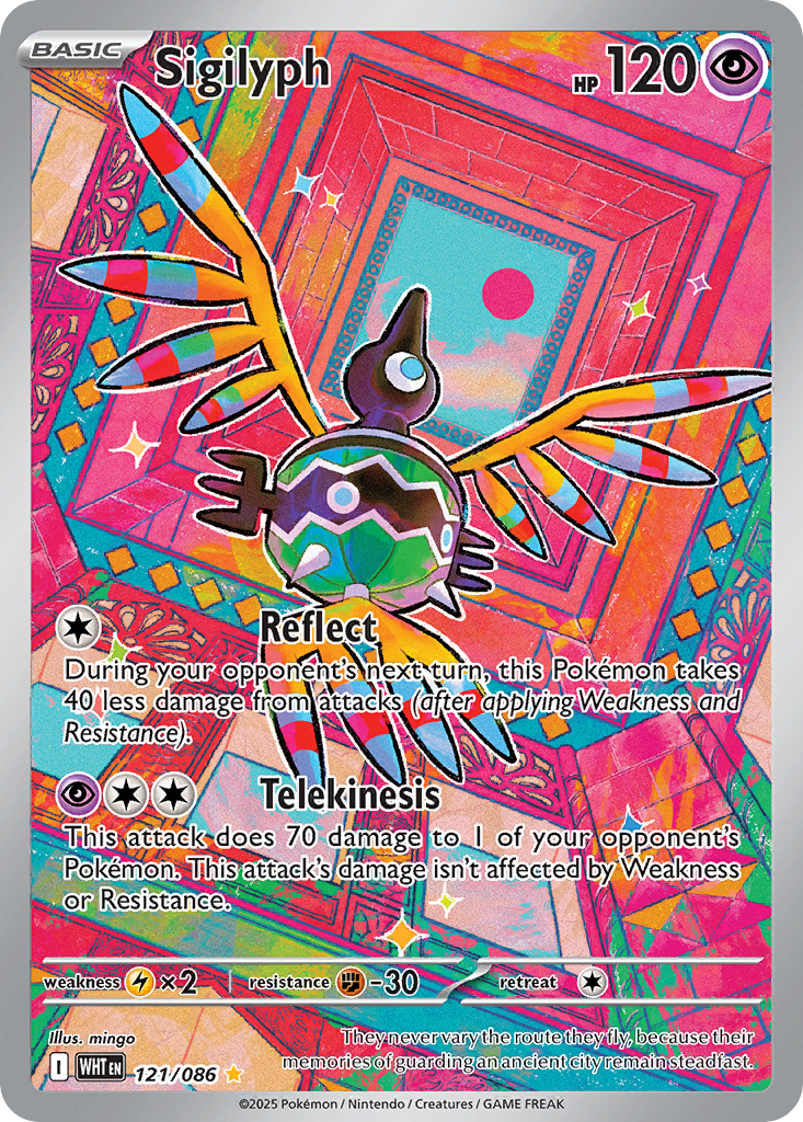 Sigilyph — illustrated card