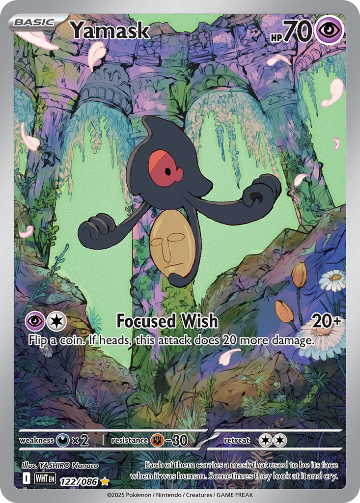 Yamask — illustrated card