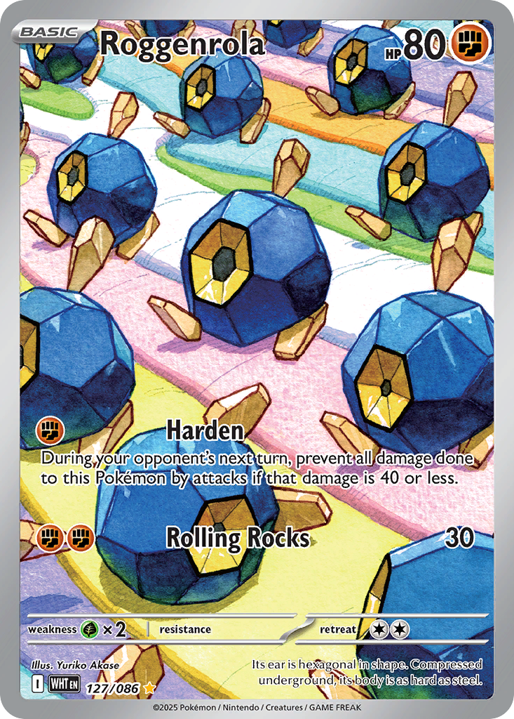 Roggenrola — illustrated card
