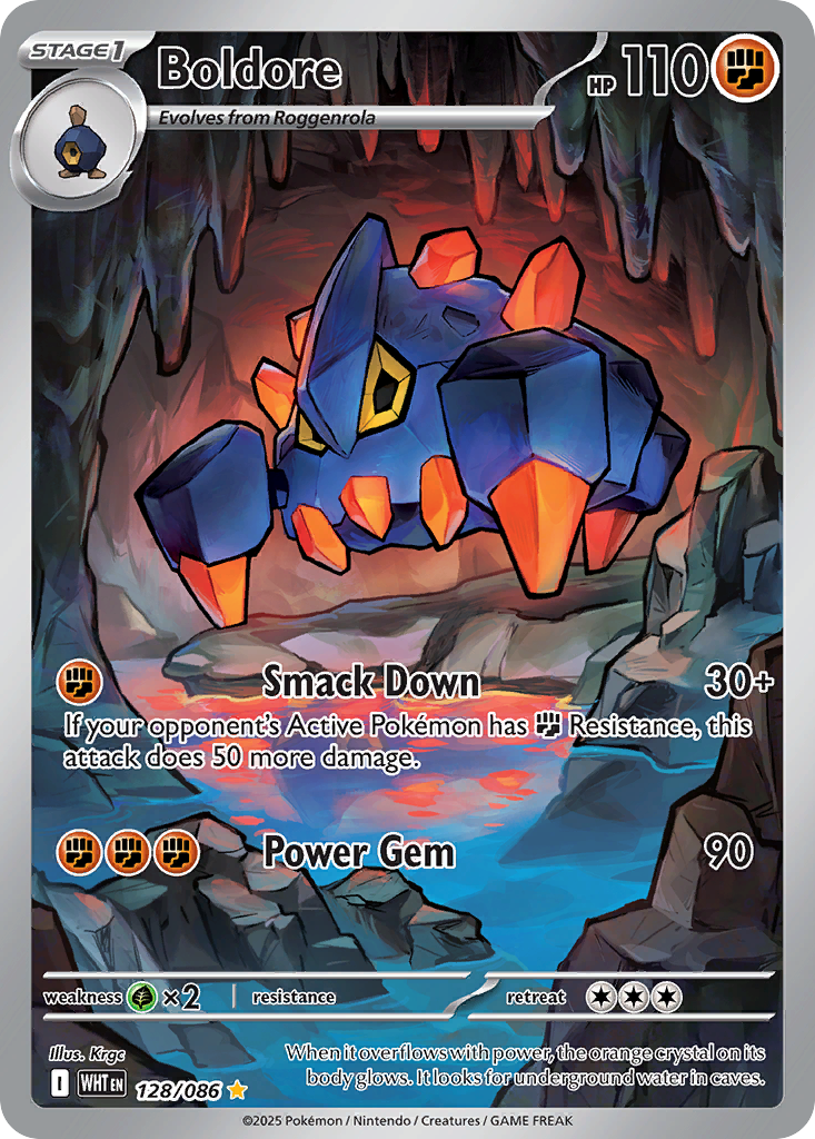 Boldore — illustrated card
