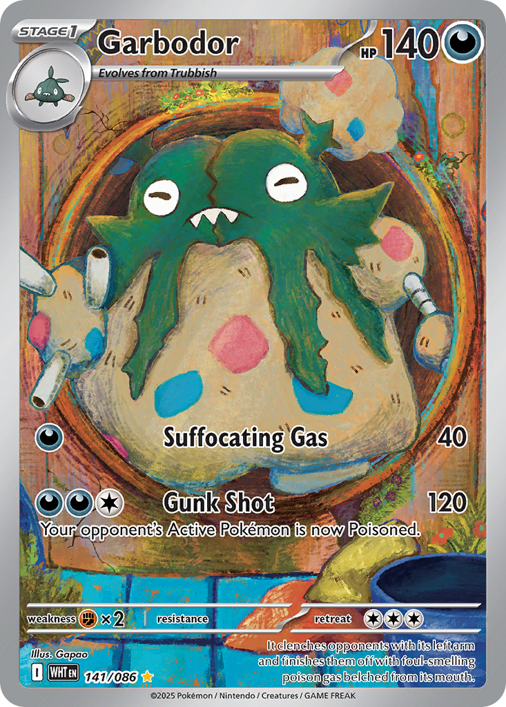 Garbodor — illustrated card