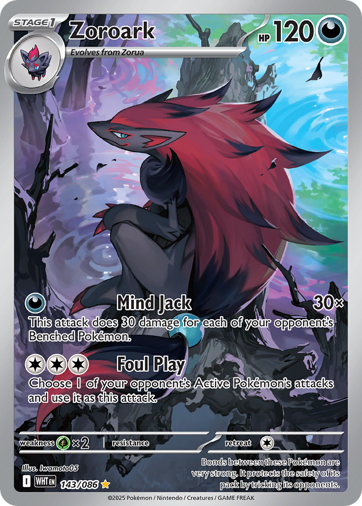 Zoroark — illustrated card