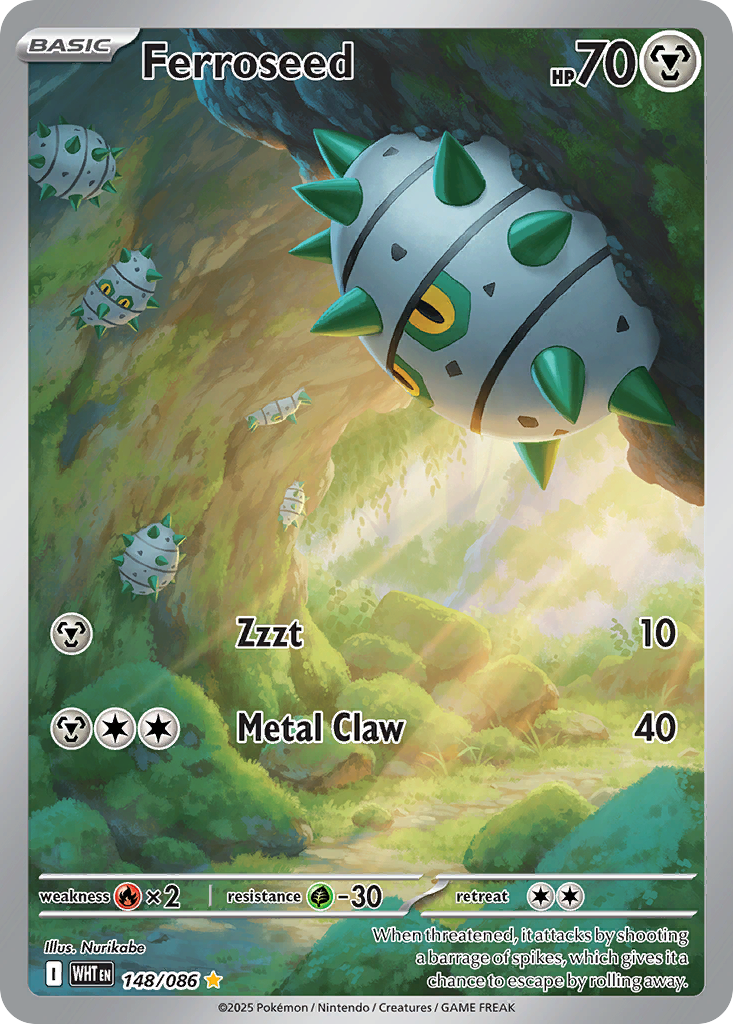 Ferroseed — illustrated card