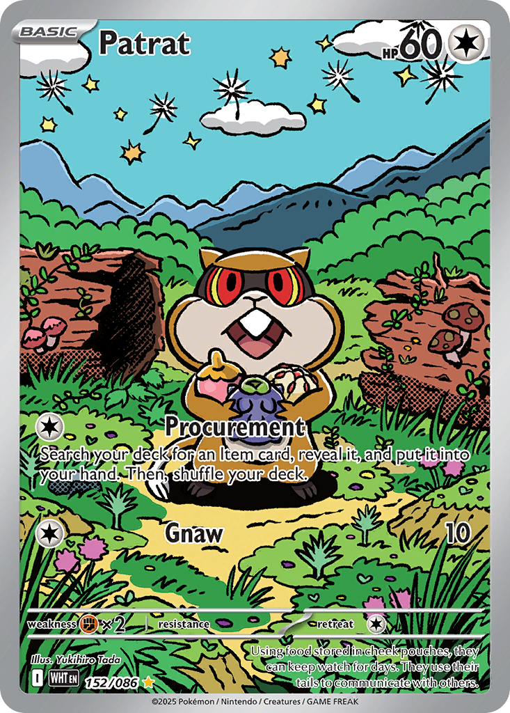 Patrat — illustrated card