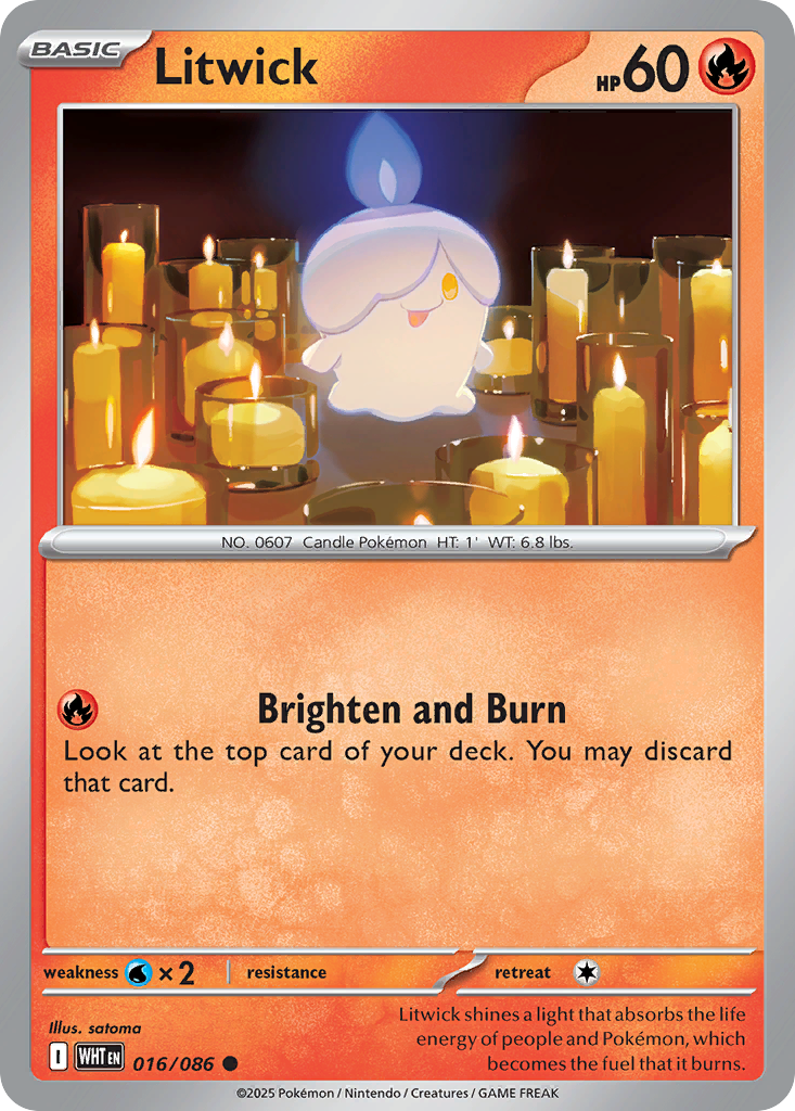 Litwick — illustrated card
