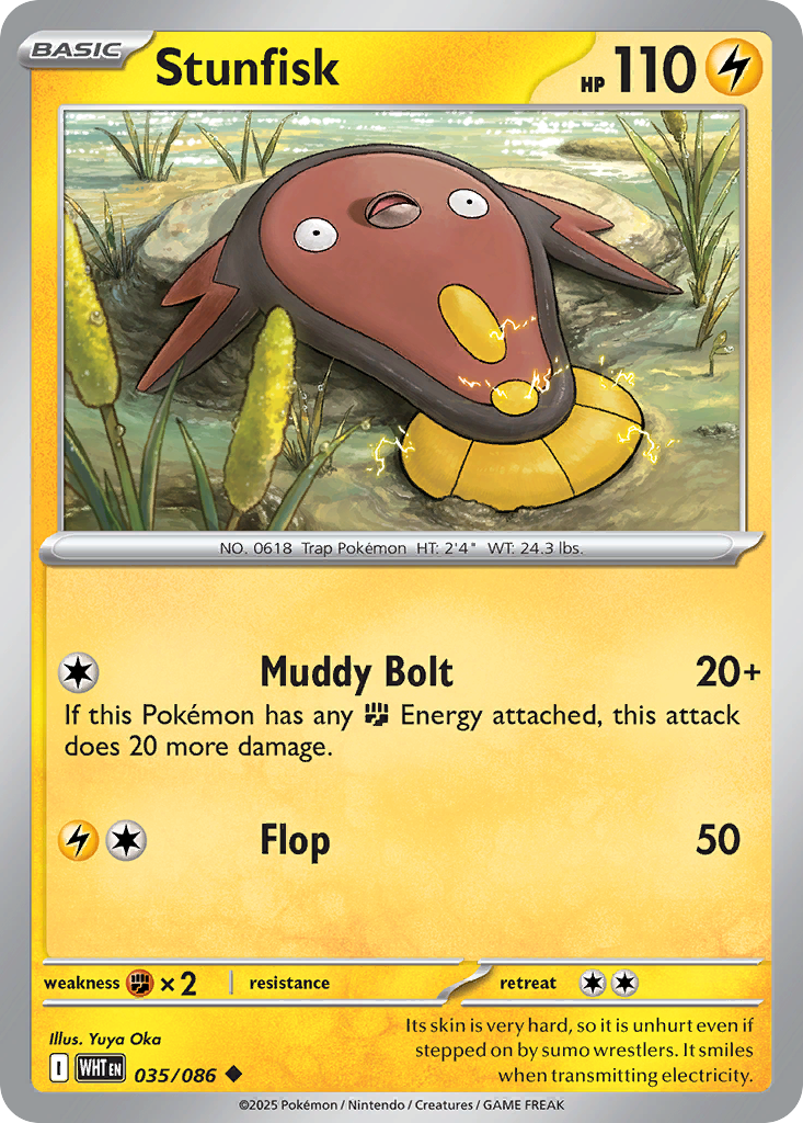 Stunfisk — illustrated card