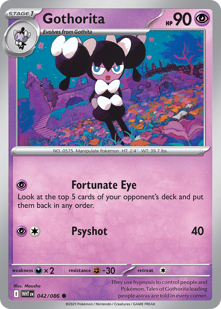 Gothorita — illustrated card