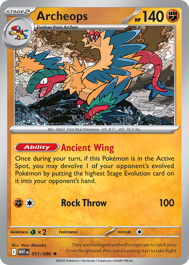 Archeops — illustrated card