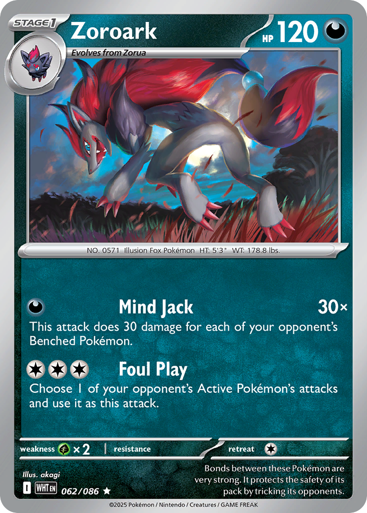 Zoroark — illustrated card