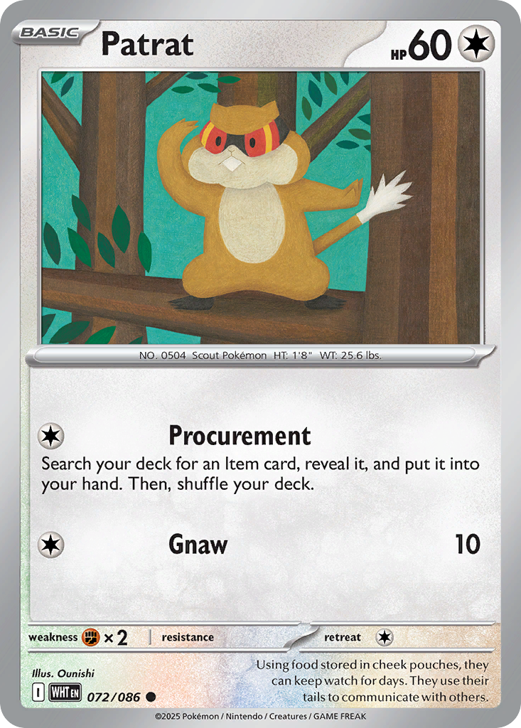 Patrat — illustrated card
