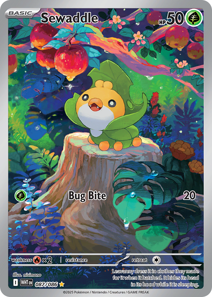 Sewaddle — illustrated card