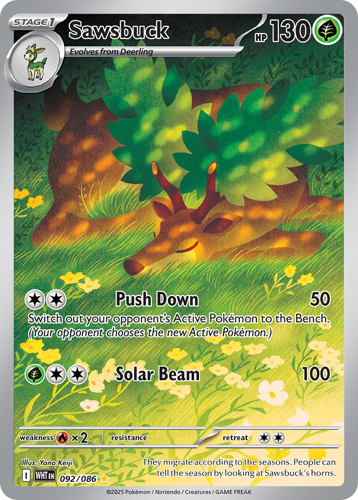 Sawsbuck — illustrated card