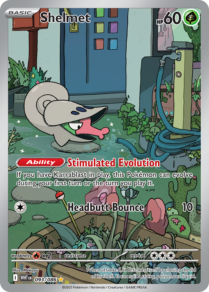 Shelmet — illustrated card