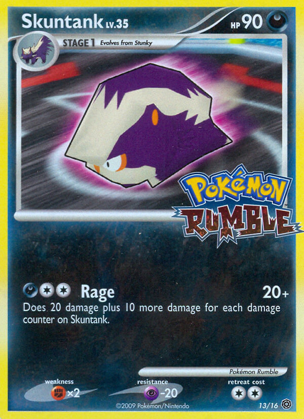 Skuntank — illustrated card