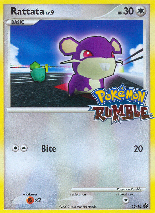 Rattata — illustrated card