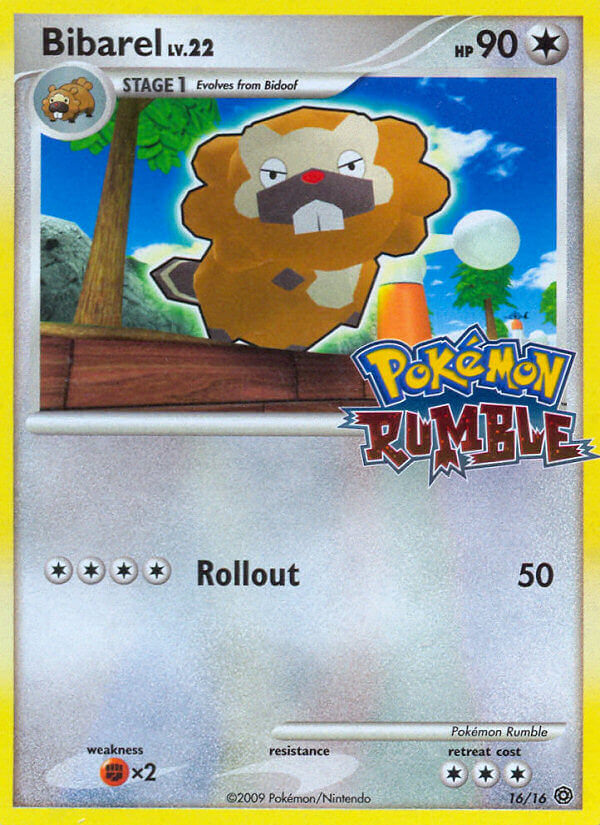 Bibarel — illustrated card