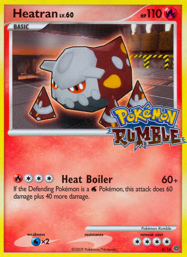 Heatran — illustrated card