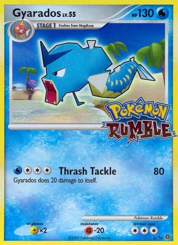 Gyarados — illustrated card