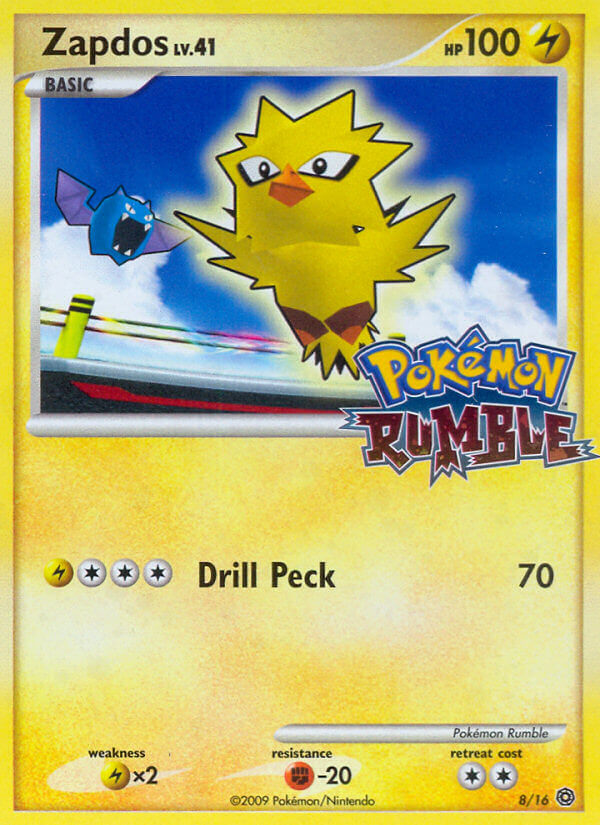 Zapdos — illustrated card