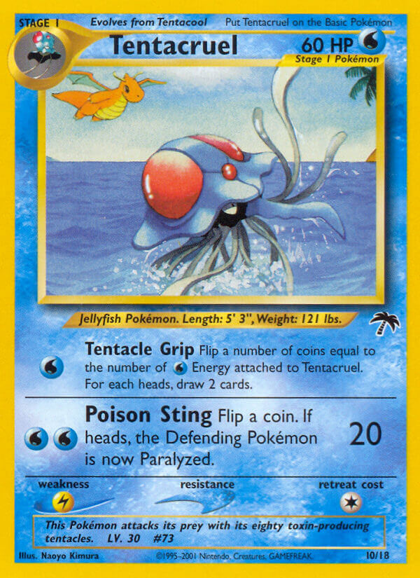 Tentacruel — illustrated card