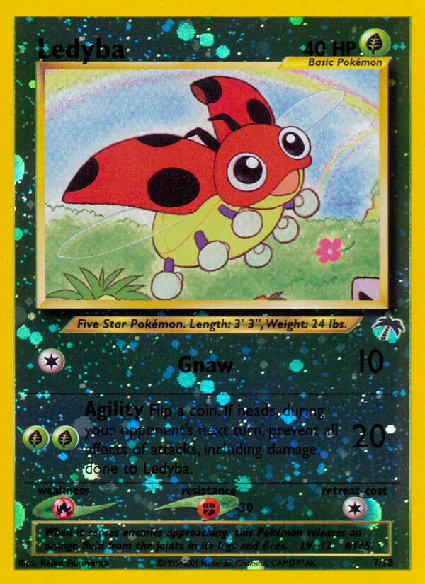 Ledyba — illustrated card
