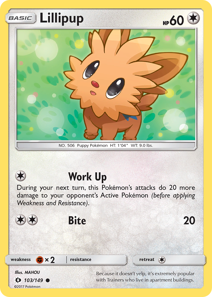 Lillipup — illustrated card
