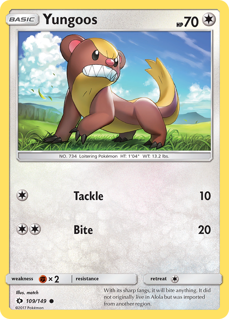 Yungoos — illustrated card