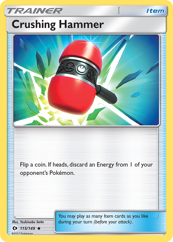 Crushing Hammer — illustrated card