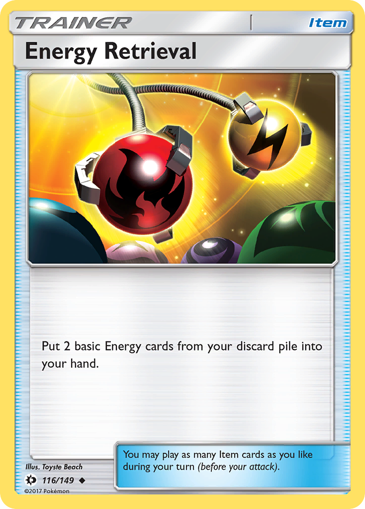 Energy Retrieval — illustrated card
