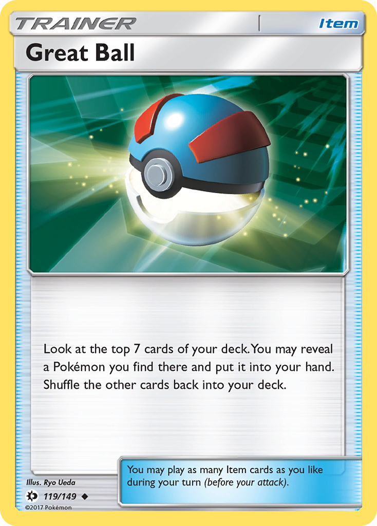 Great Ball — illustrated card
