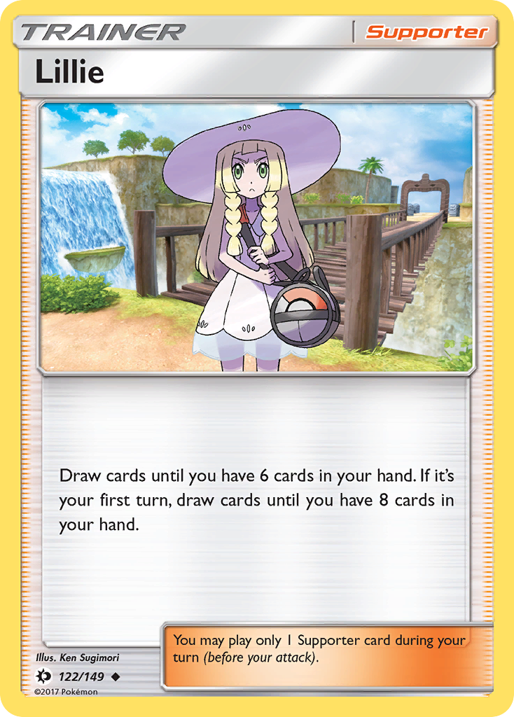 Lillie — illustrated card