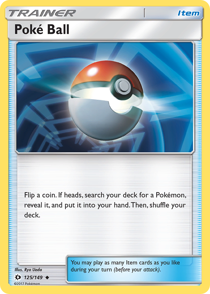 Poké Ball — illustrated card