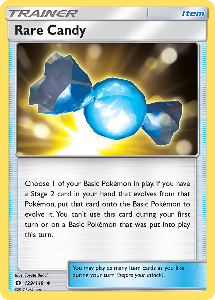 Rare Candy — illustrated card