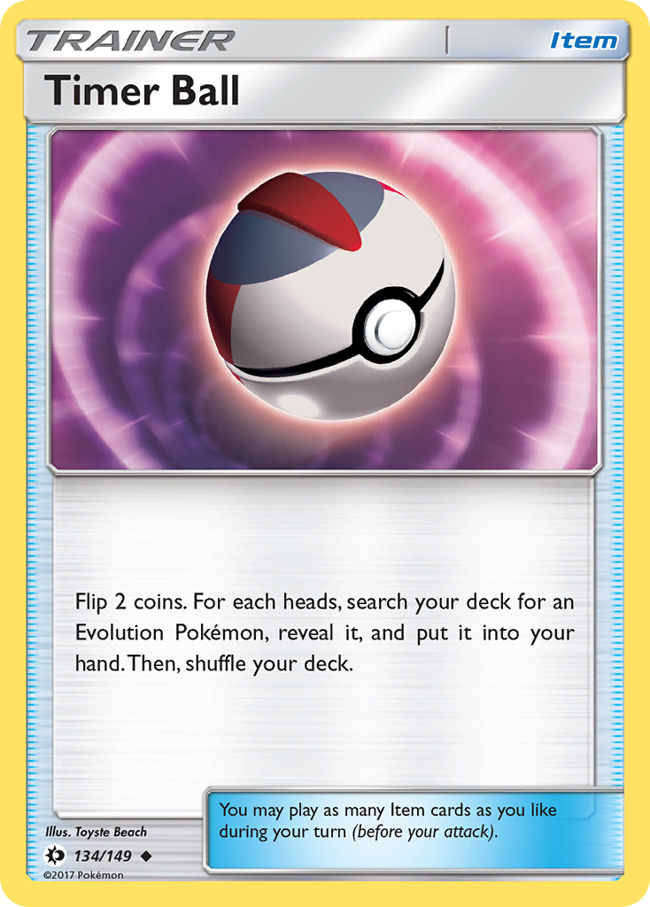 Timer Ball — illustrated card