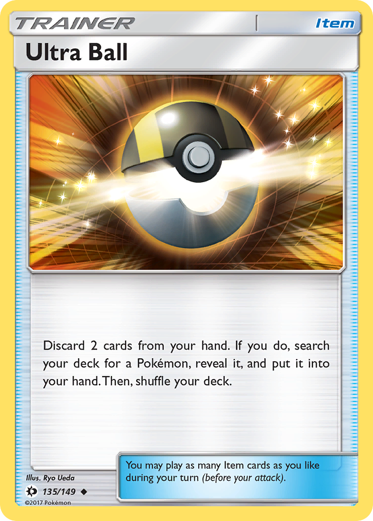 Ultra Ball — illustrated card