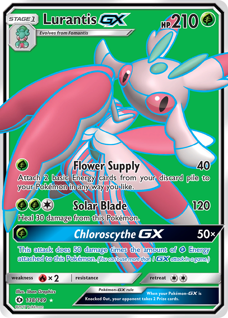 Lurantis-GX — illustrated card