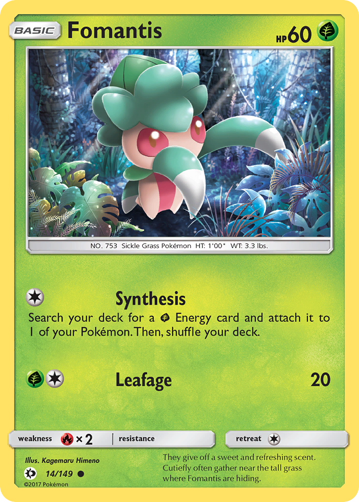 Fomantis — illustrated card