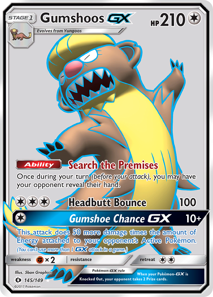 Gumshoos-GX — illustrated card