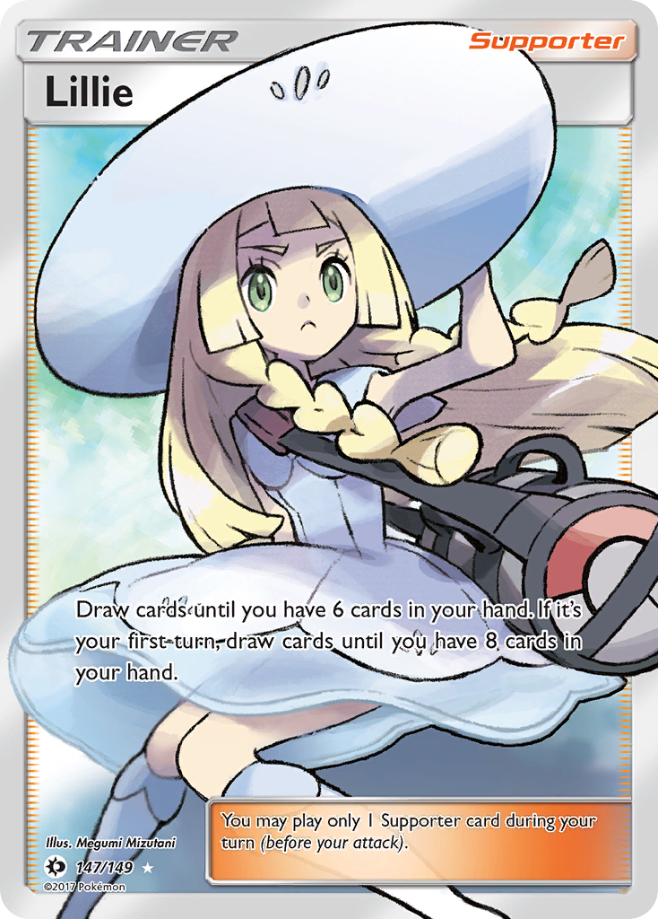 Lillie — illustrated card