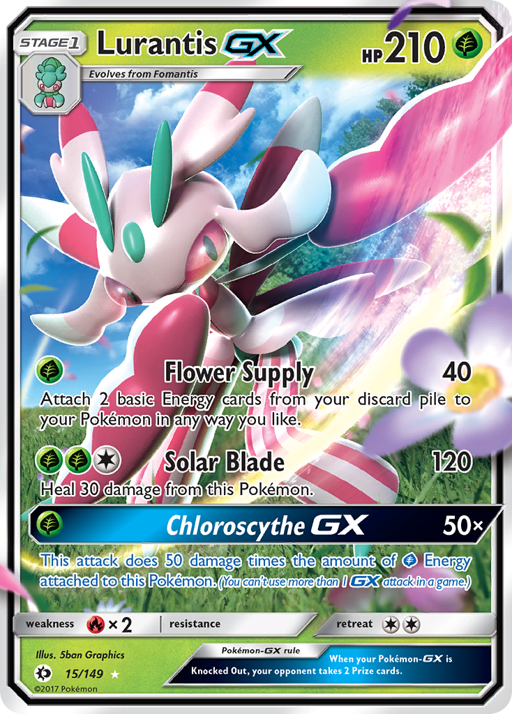 Lurantis-GX — illustrated card