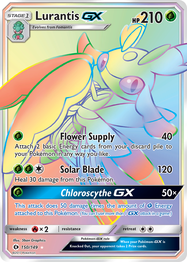 Lurantis-GX — illustrated card