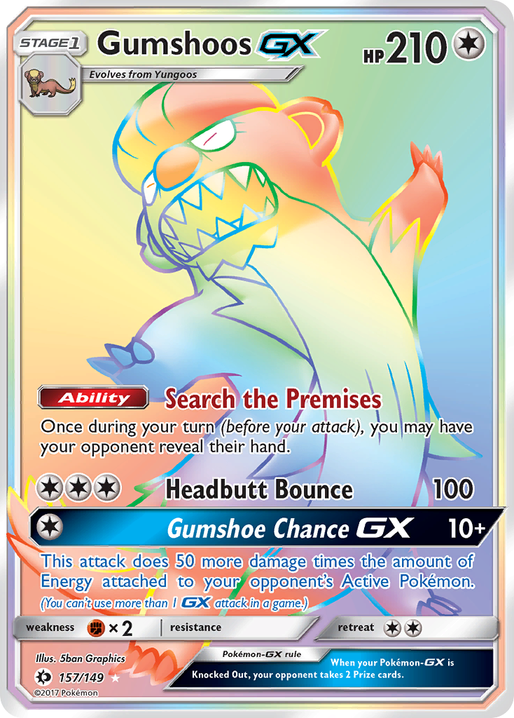 Gumshoos-GX — illustrated card