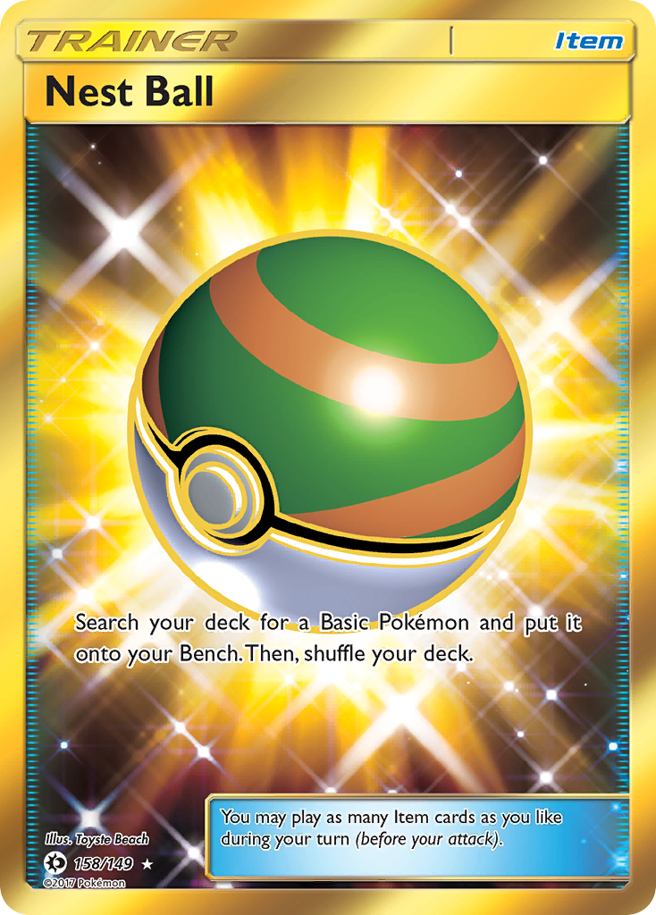 Nest Ball — illustrated card