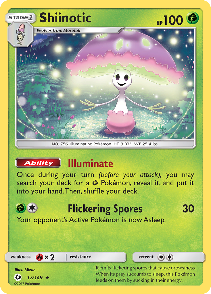 Shiinotic — illustrated card