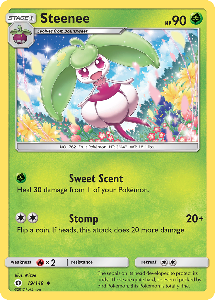 Steenee — illustrated card