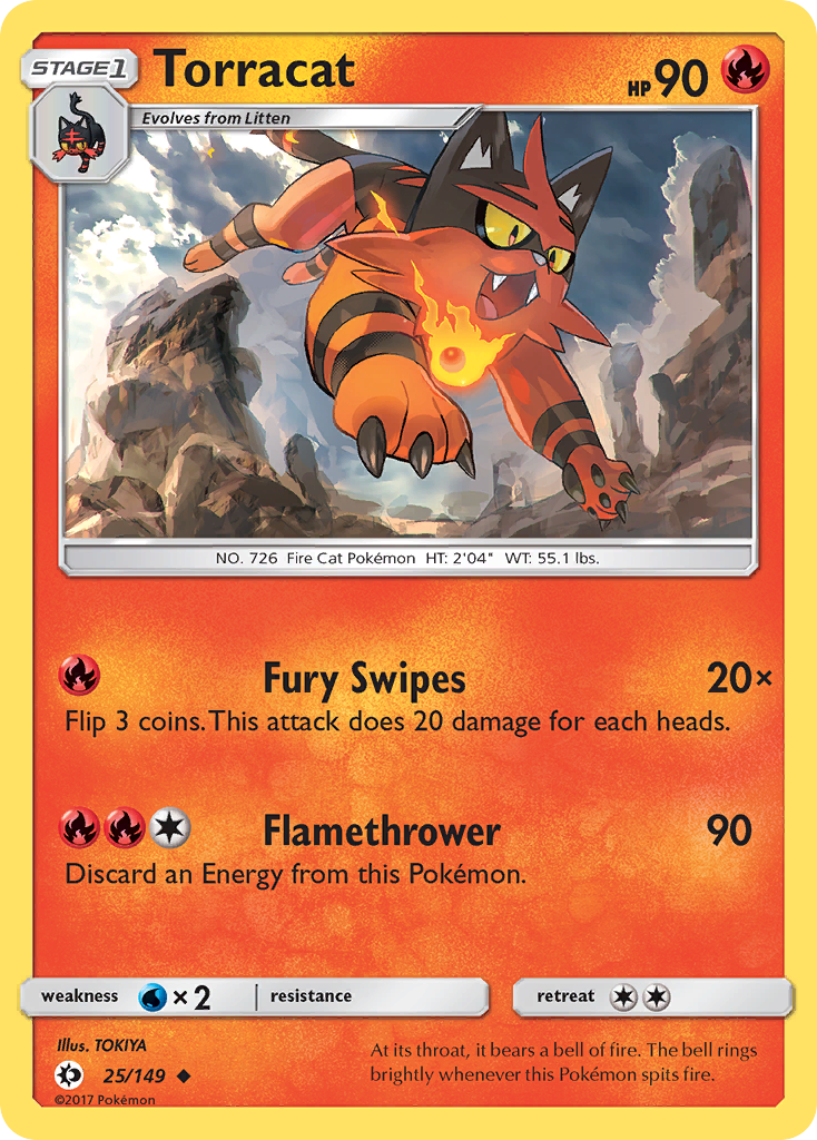 Torracat — illustrated card