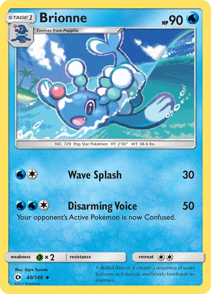 Brionne — illustrated card