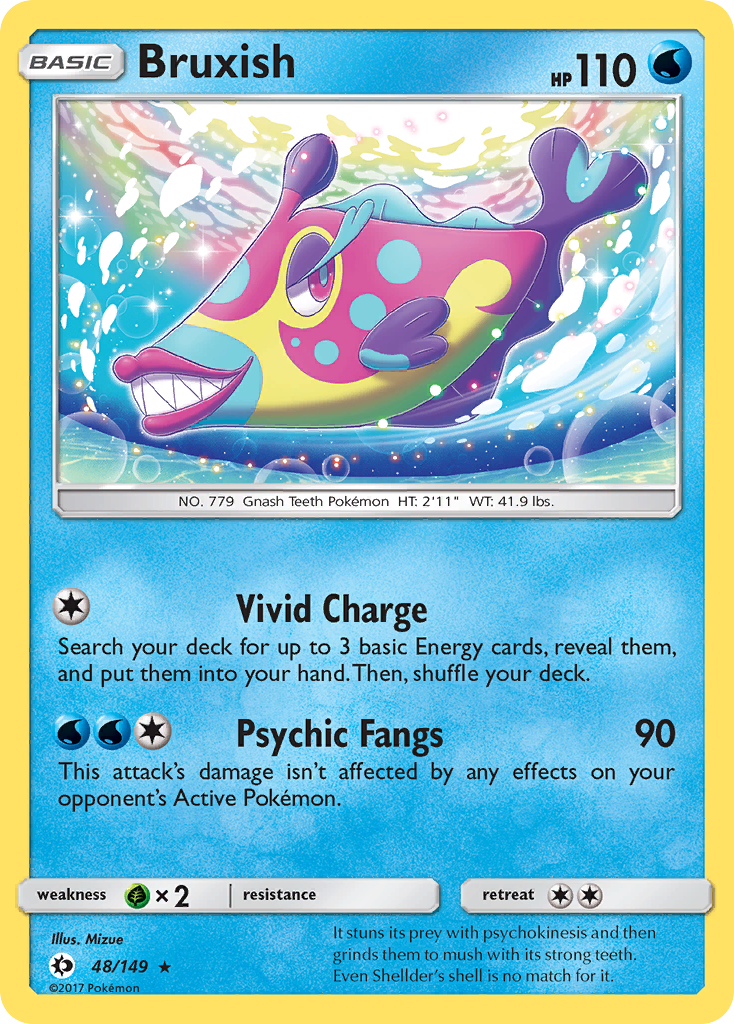 Bruxish — illustrated card